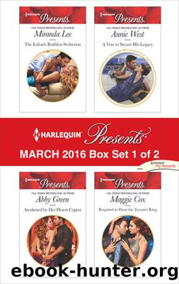 Harlequin Presents March 2016--Box Set 1 of 2 by Miranda Lee