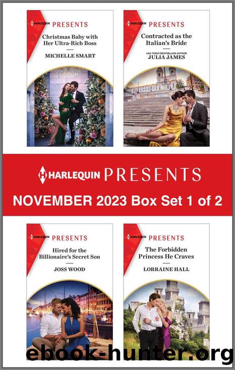 Harlequin Presents November 2023 Box Set 1 of 2 by Smart Michelle & James Julia & Wood Joss & Hall Lorraine