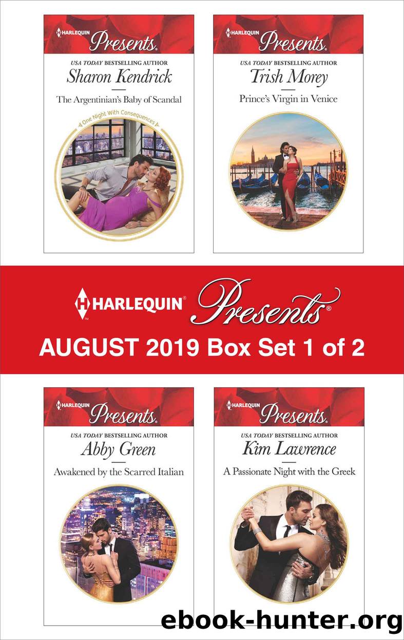 Harlequin Presents, August 2019, Box Set 1 of 2 by Sharon Kendrick