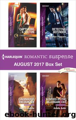 Harlequin Romantic Suspense August 2017 Box Set by C.J. Miller