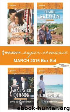 Harlequin Superromance March 2016 Box Set by Johnson Janice Kay & Quinn Tara Taylor & McEwen Claire & Lockwood Cara