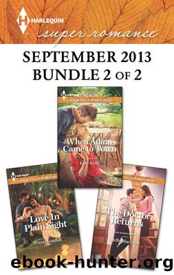 Harlequin Superromance September 2013 - Bundle 2 of 2: Love In Plain Sight\When Adam Came to Town\The Doctor Returns by Jeanie London