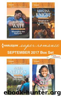 Harlequin Superromance September 2017 Box Set by Jeannie Watt