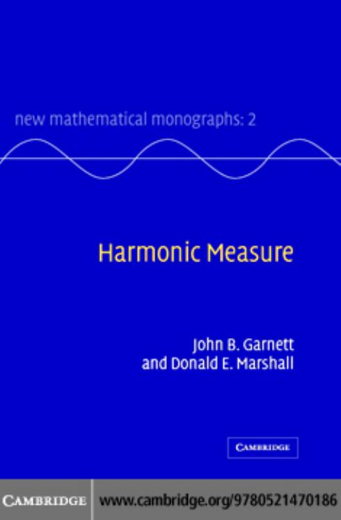 Harmonic Measure (New Mathematical Monographs) by John B. Garnett Donald E. Marshall