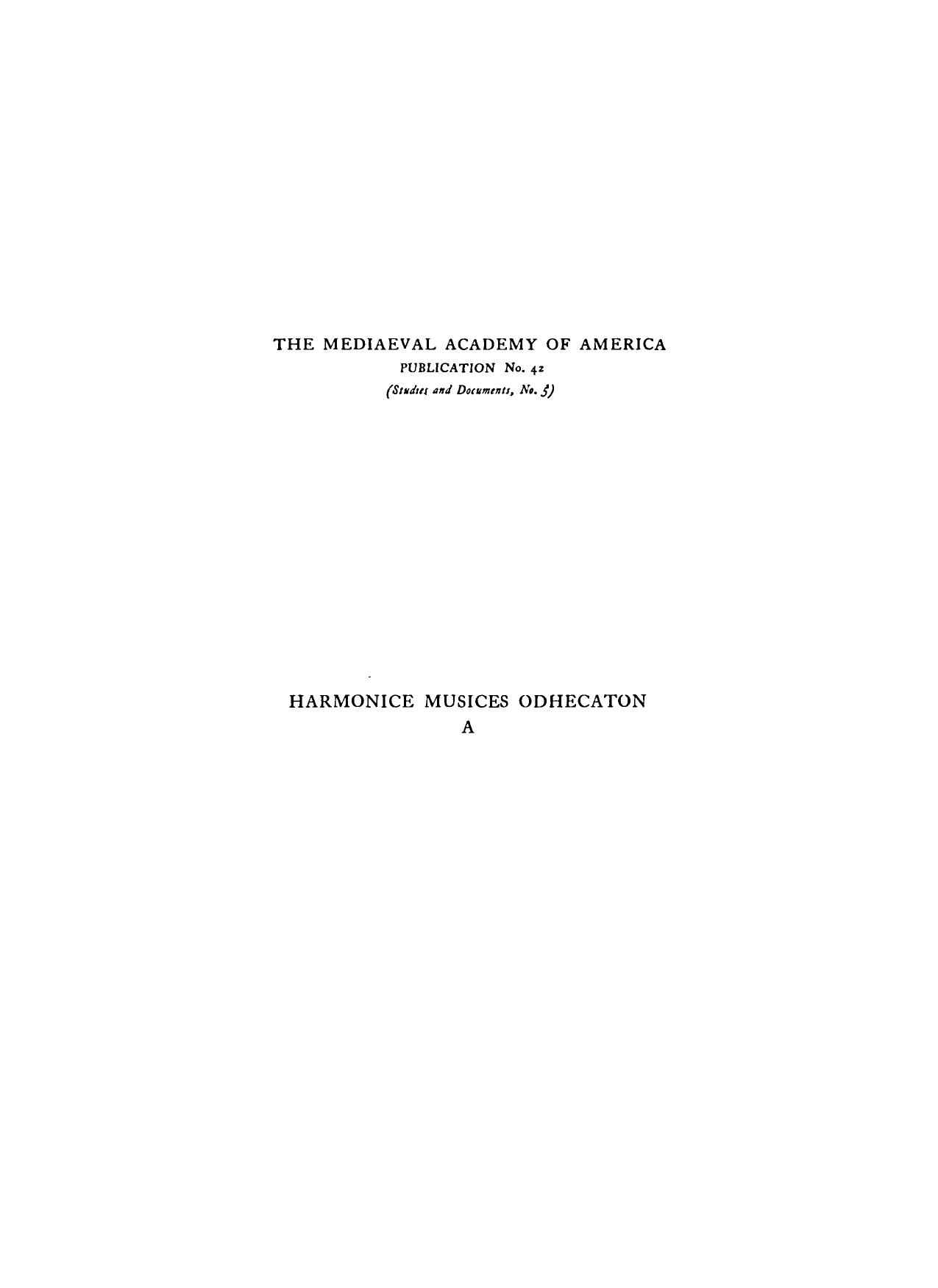 Harmonice musices odhecaton A by Hewitt Helen; Petrucci Ottaviano; Pope Isabel