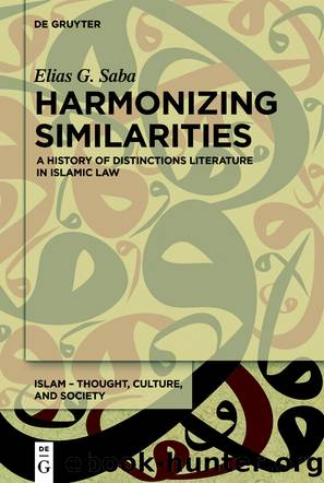 Harmonizing Similarities by Elias G. Saba