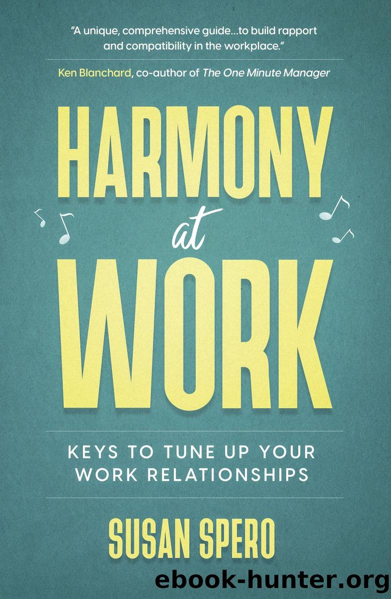 Harmony at Work by Susan Spero