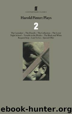Harold Pinter Plays 2 by Harold Pinter