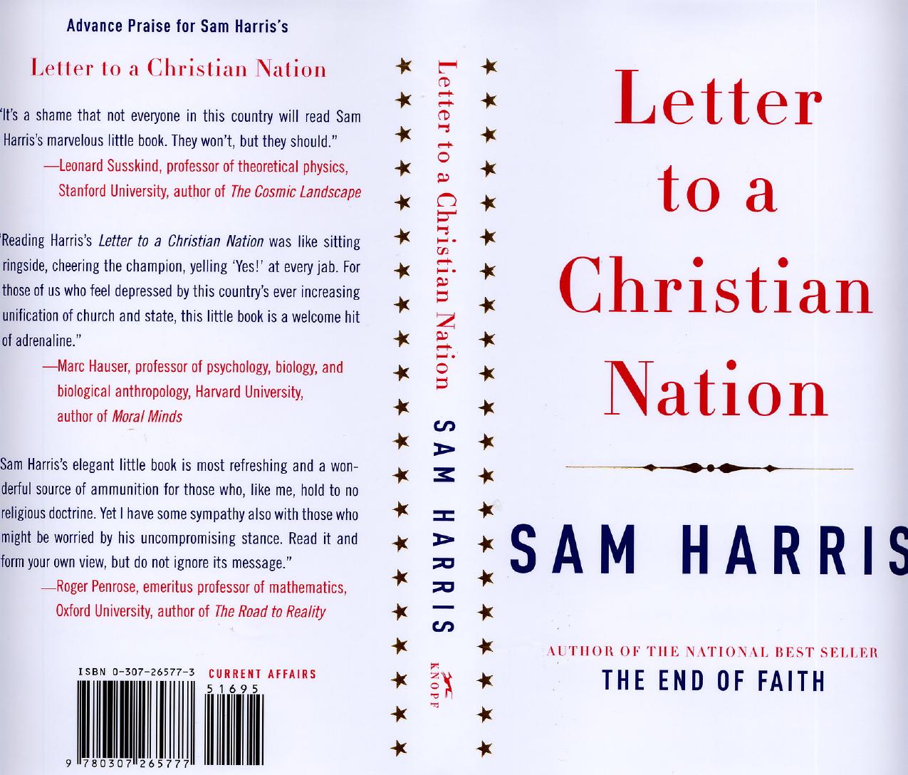 Harris, Sam by Letter to a Christian Nation v2