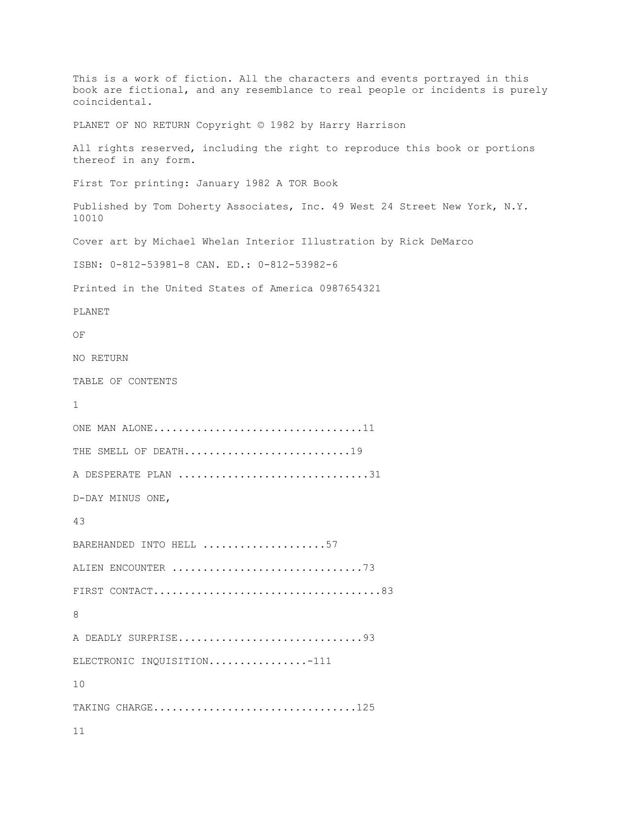 Harrison, Harry by harry