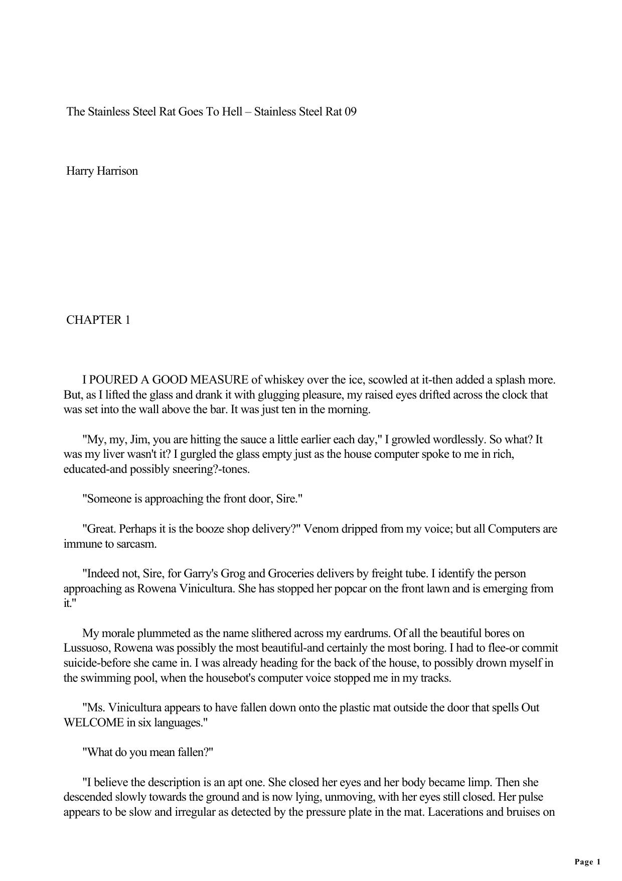 Harry Harrison - Stainless Steel Rat 09 by The Stainless Steel Rat Goes to Hell