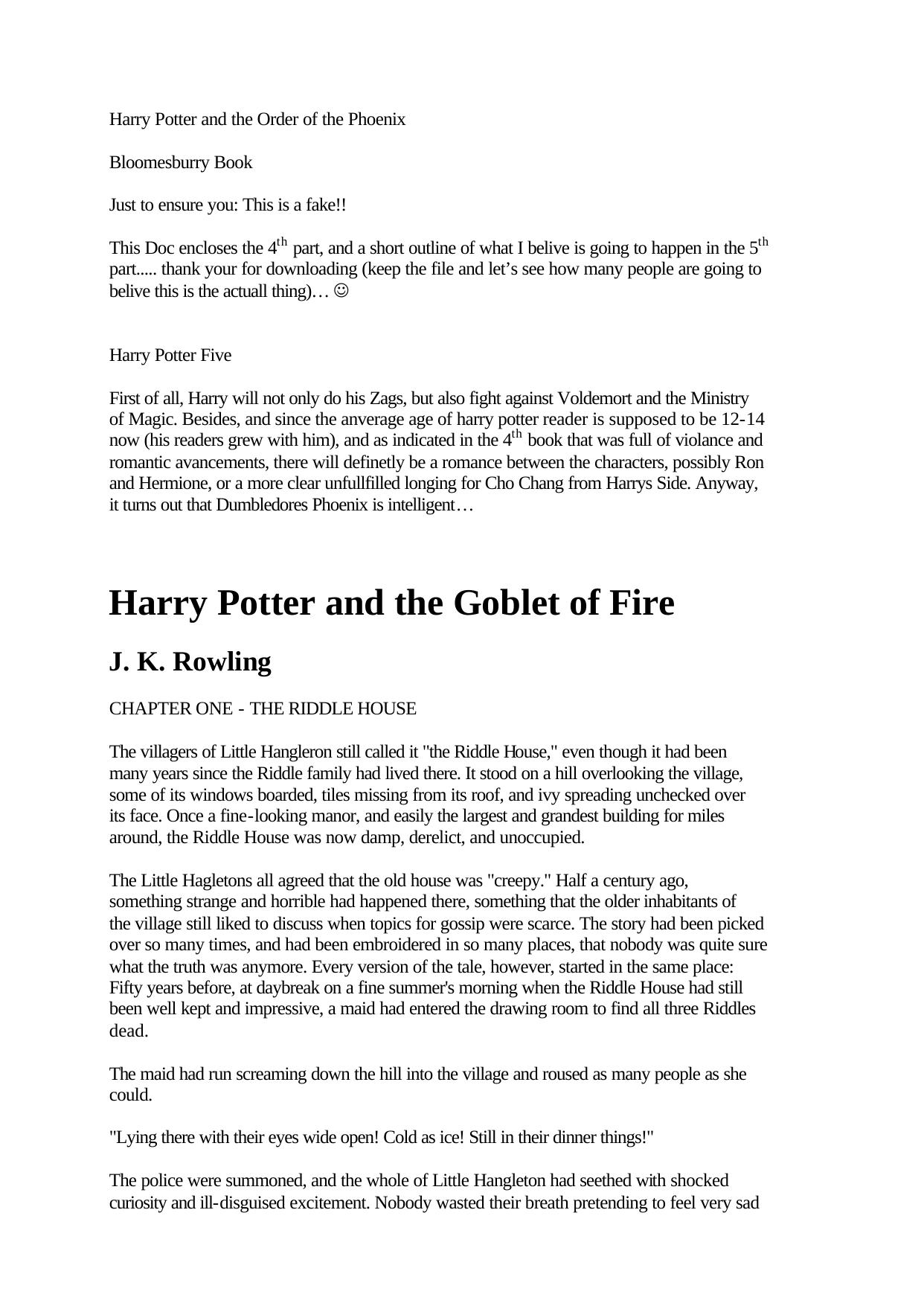 Harry Potter 5 - The Order of the Phoenix.PDF by BIM32
