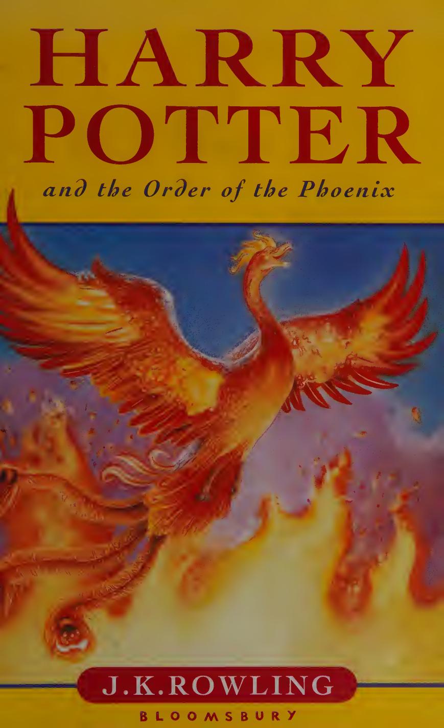 Harry Potter and the Order of the Phoenix by Rowling J. K