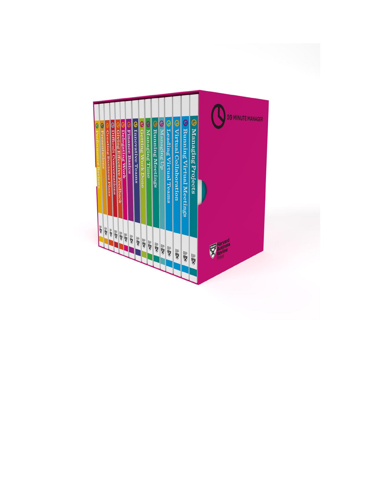 Harvard Business Review 20-Minute Manager Ultimate Boxed Set (16 Books) by Harvard Business Review