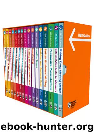 Harvard Business Review Guides Ultimate Boxed Set (16 Books) by Harvard Business Review;Nancy Duarte;Bryan A. Garner;Mary Shapiro;Jeff Weiss;