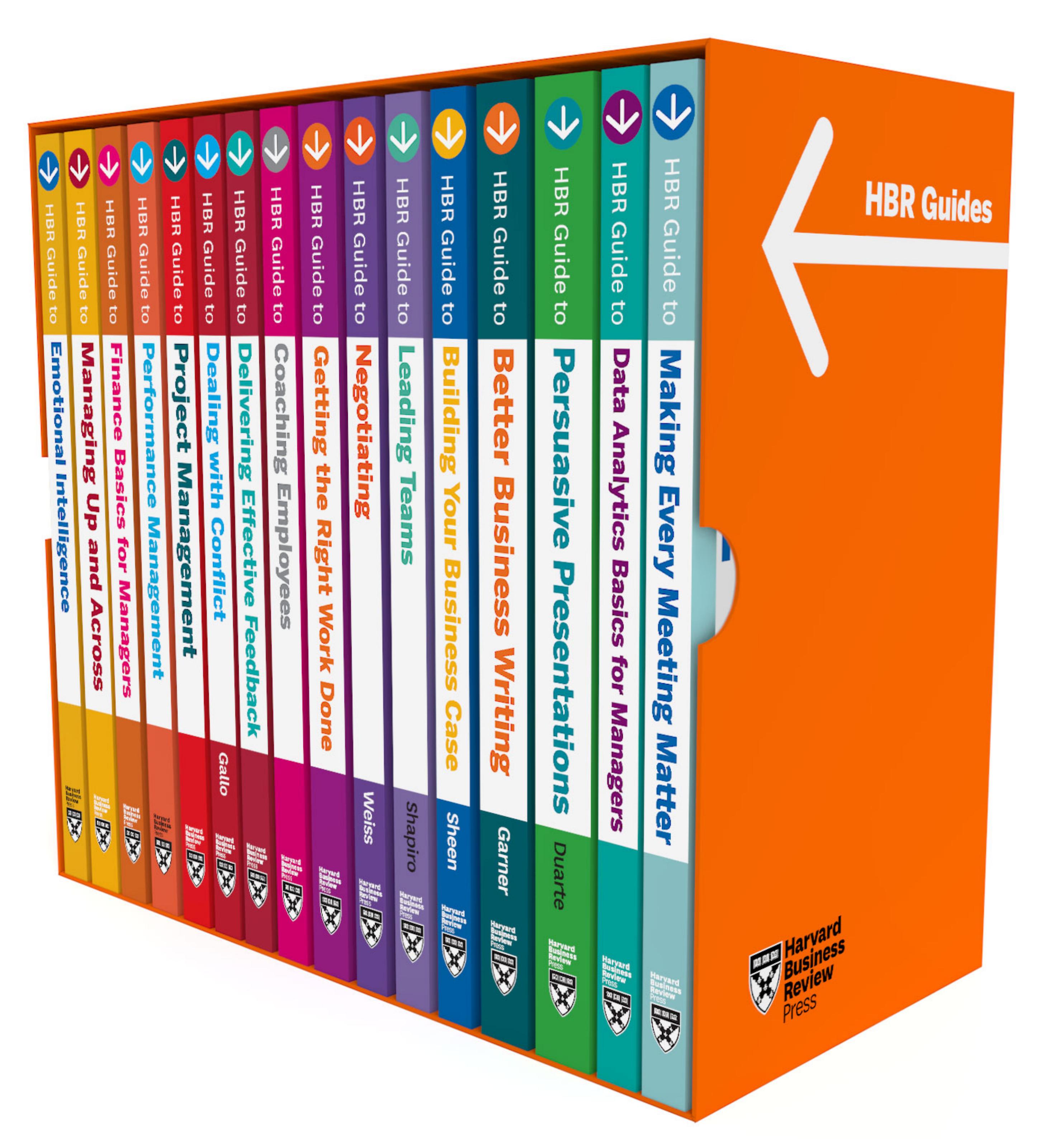 Harvard Business Review Guides Ultimate Boxed Set (16 Books) by Harvard Business Review;Nancy Duarte;Bryan A. Garner;Mary Shapiro;Jeff Weiss