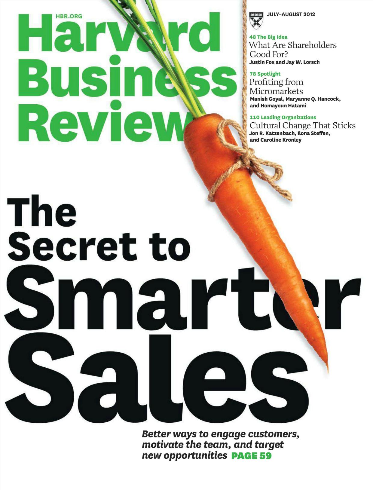 Harvard Business Review USA - JulyAugust 2012 by WorldMags