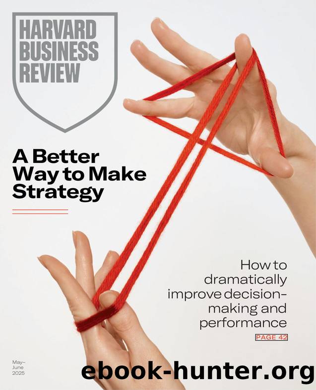 Harvard Business Review by MayJune 2025