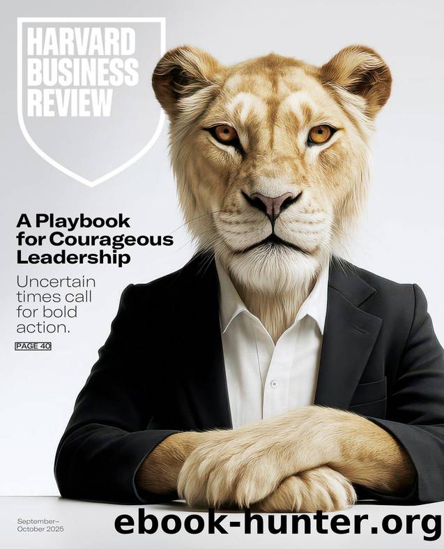 Harvard Business Review by SeptemberOctober 2025