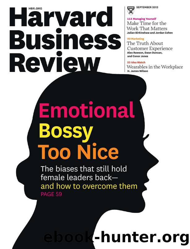 Harvard Business Review by bpfine