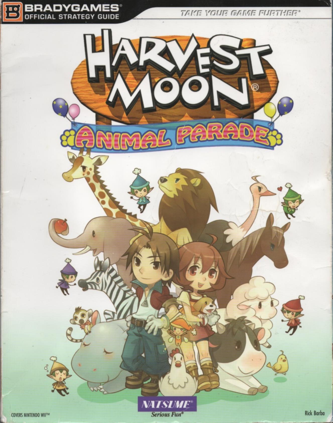 Harvest Moon Animal Parade Strategy Guide by Unknown