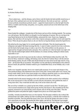 Harvest by Kristine Kathryn Rusch