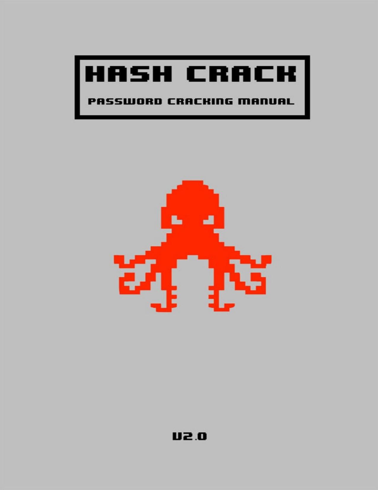 Hash Crack: Password Cracking Manual (v2.0) by Joshua Picolet