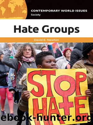 Hate Groups by David E. Newton