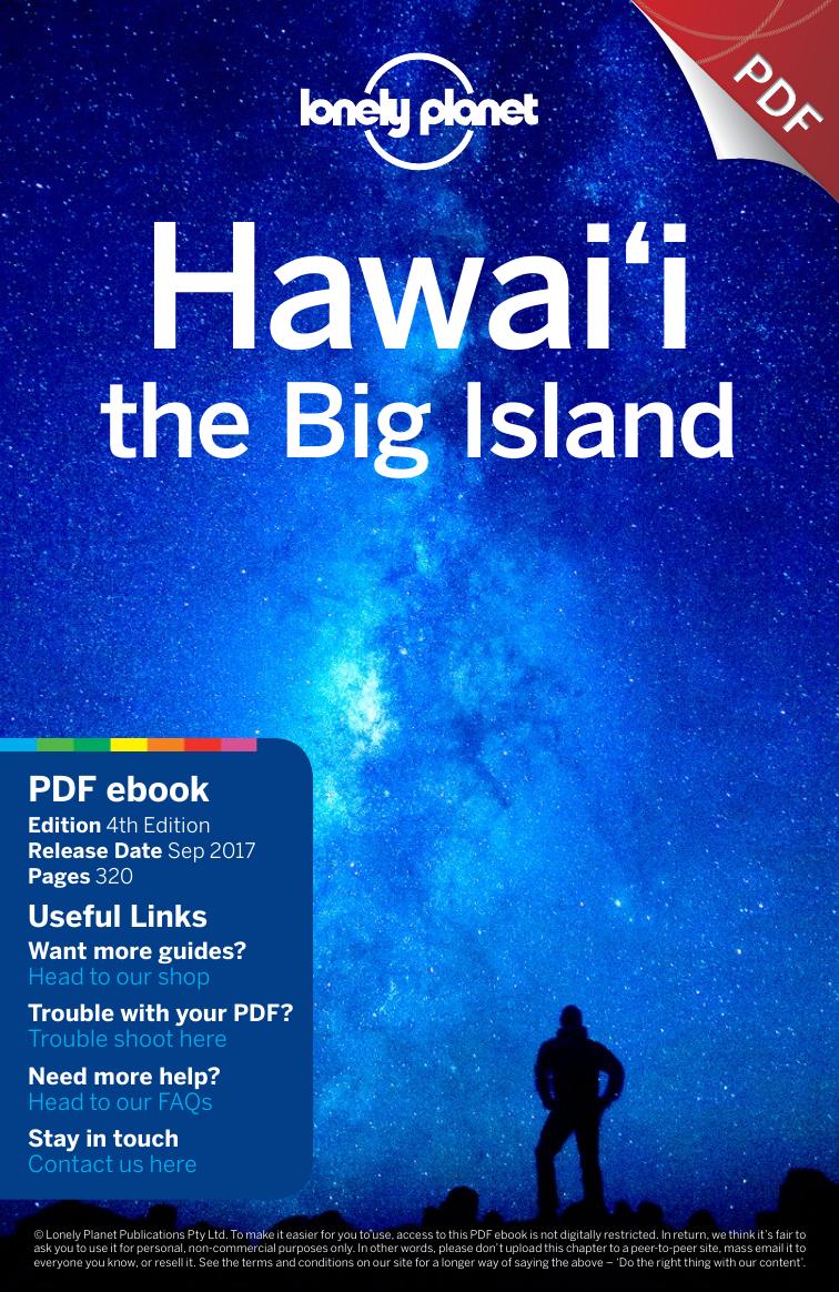 Hawaii, the Big Island 4 - Full PDF eBook by Lonely Planet