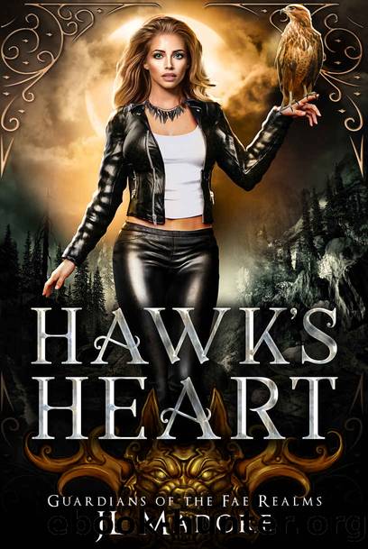 Hawk's Heart: A Reverse Harem Shifter Romance (Guardian's of the Fae Realms Book 4) by JL Madore