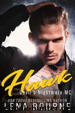 Hawk: Devil's Nightmare MC (Devil’s Nightmare MC Book 6) by Lena Bourne