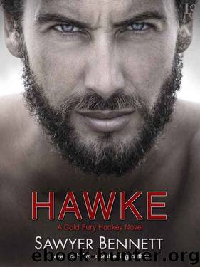 Hawke (Carolina Cold Fury Hockey #5) by Sawyer Bennett