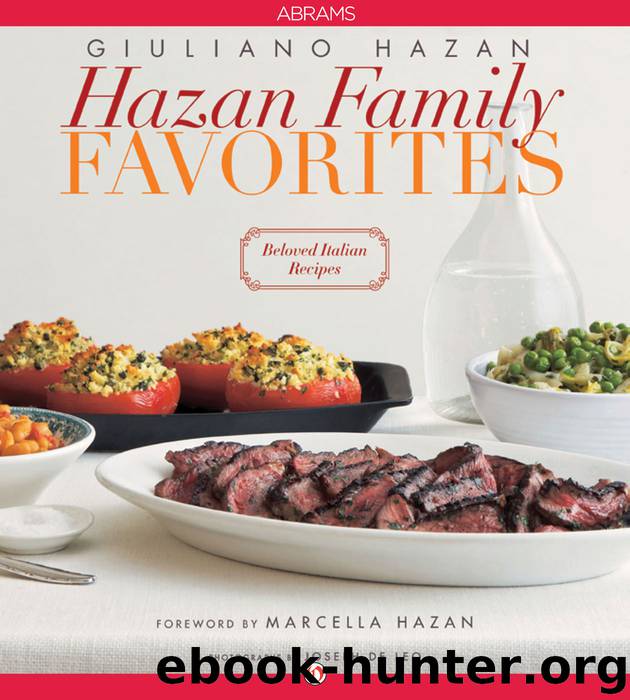 Hazan Family Favorites by Giuliano Hazan
