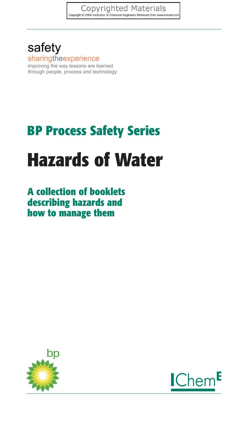 Hazards of Water (2004) by 4<8=8AB@0B>@