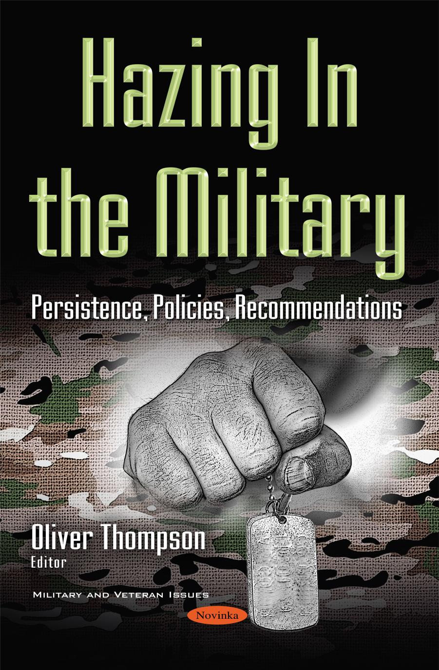 Hazing In the Military by Unknow
