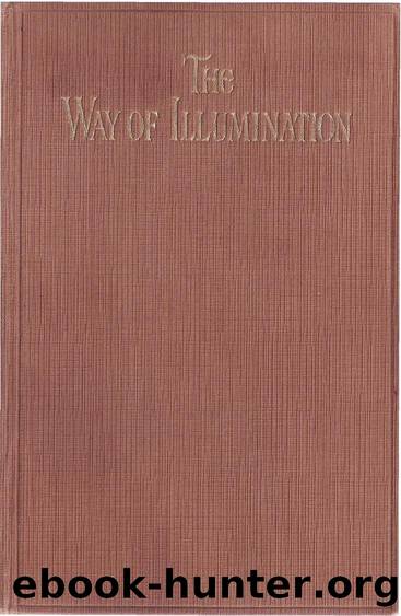 Hazrat Inayat Khan The Way of Illumination (1934) 120p by Unknown