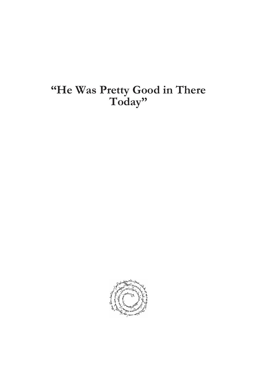 He Was Pretty Good in There Today : Reviving the Macho Christ in Ernest Hemingway's Today Is Friday and Mel Gibson's the Passion of the Christ by Lisa Tyler
