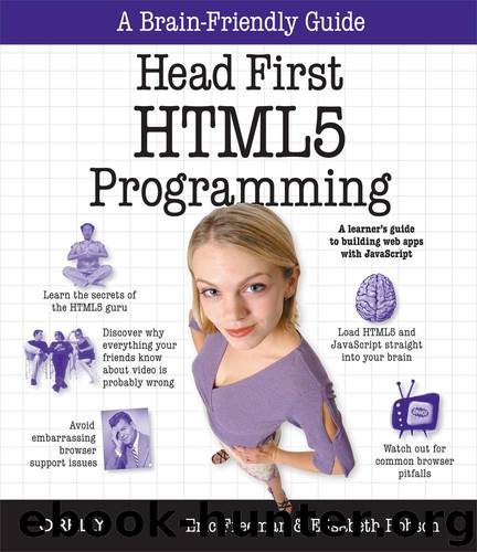 Head First HTML5 Programming by Eric Freeman