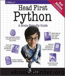 Head First Python: A Brain-Friendly Guide by Barry Paul