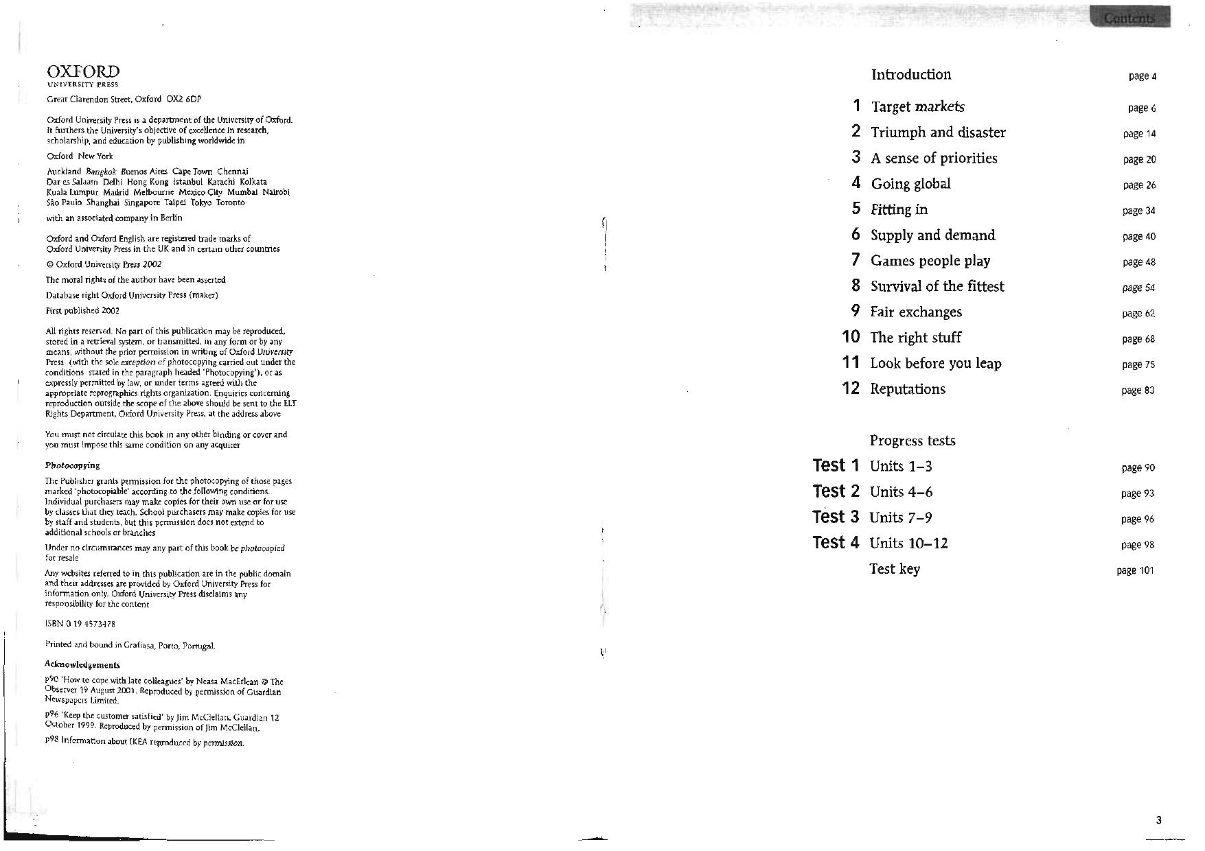 Head for Business: Upper-intermediate Teacher's Book by Mark Tulip