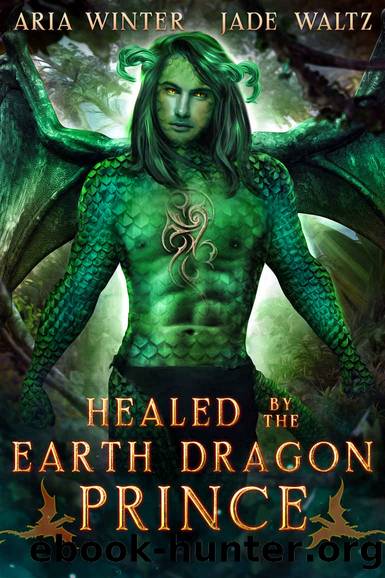 Healed by the Earth Dragon Prince: Dragon Shifter Romance (Elemental Dragon Warriors Book 4) by Aria Winter & Jade Waltz
