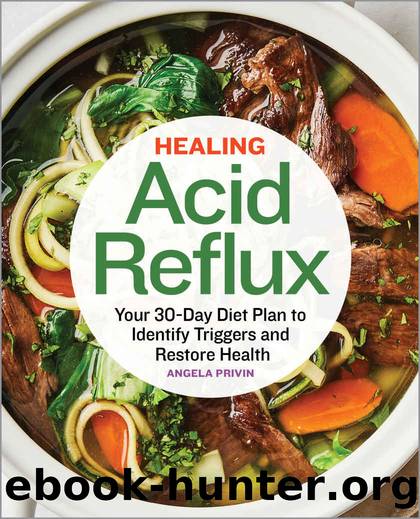 Healing Acid Reflux: Your 30-Day Diet Plan to Identify Triggers and Restore Health by Angela Privin