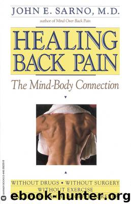 Healing Back Pain: The Mind-Body Connection by Sarno John E