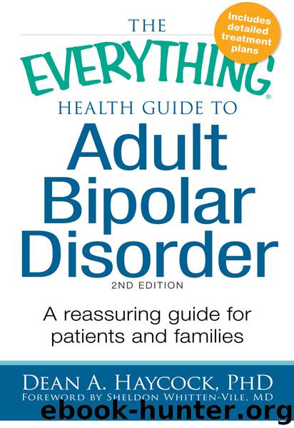 Health Guide to Adult Bipolar Disorder by Dean Haycock
