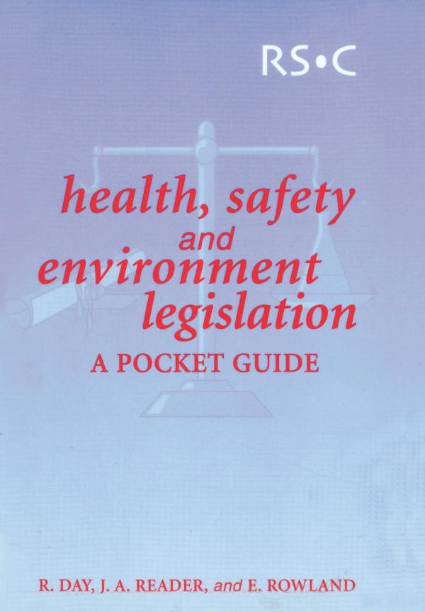 Health Safety and Environmental Legislation A Pocket Guide by Unknown