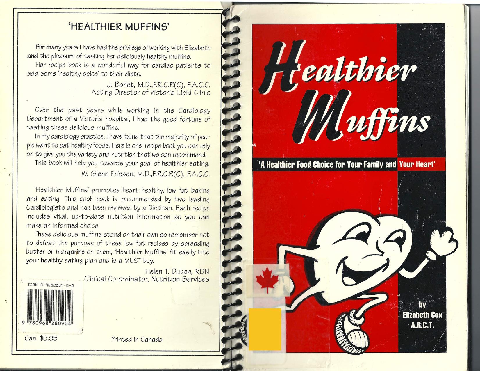 Healthier muffins : a healthier food choice for your family and your heart by Cox Elizabeth