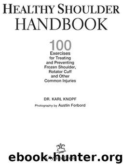 Healthy Shoulder Handbook by Karl Knopf