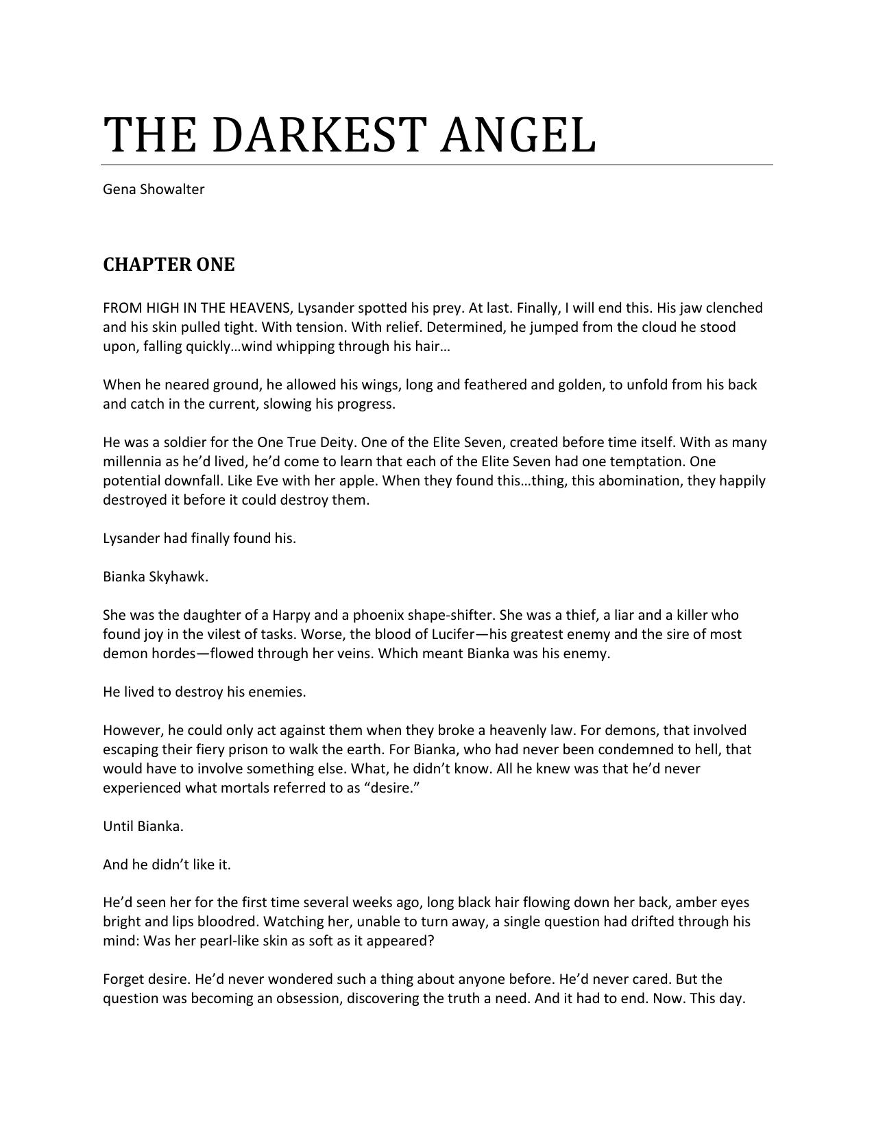 Heart of Darkness: The Darkest Angel\Love Me to Death\Lady of the Nile by Gena Showalter & Maggie Shayne & Susan Krinard
