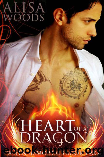 Heart of a Dragon (Fallen Immortals 2) - Paranormal Fairytale Romance by Woods Alisa