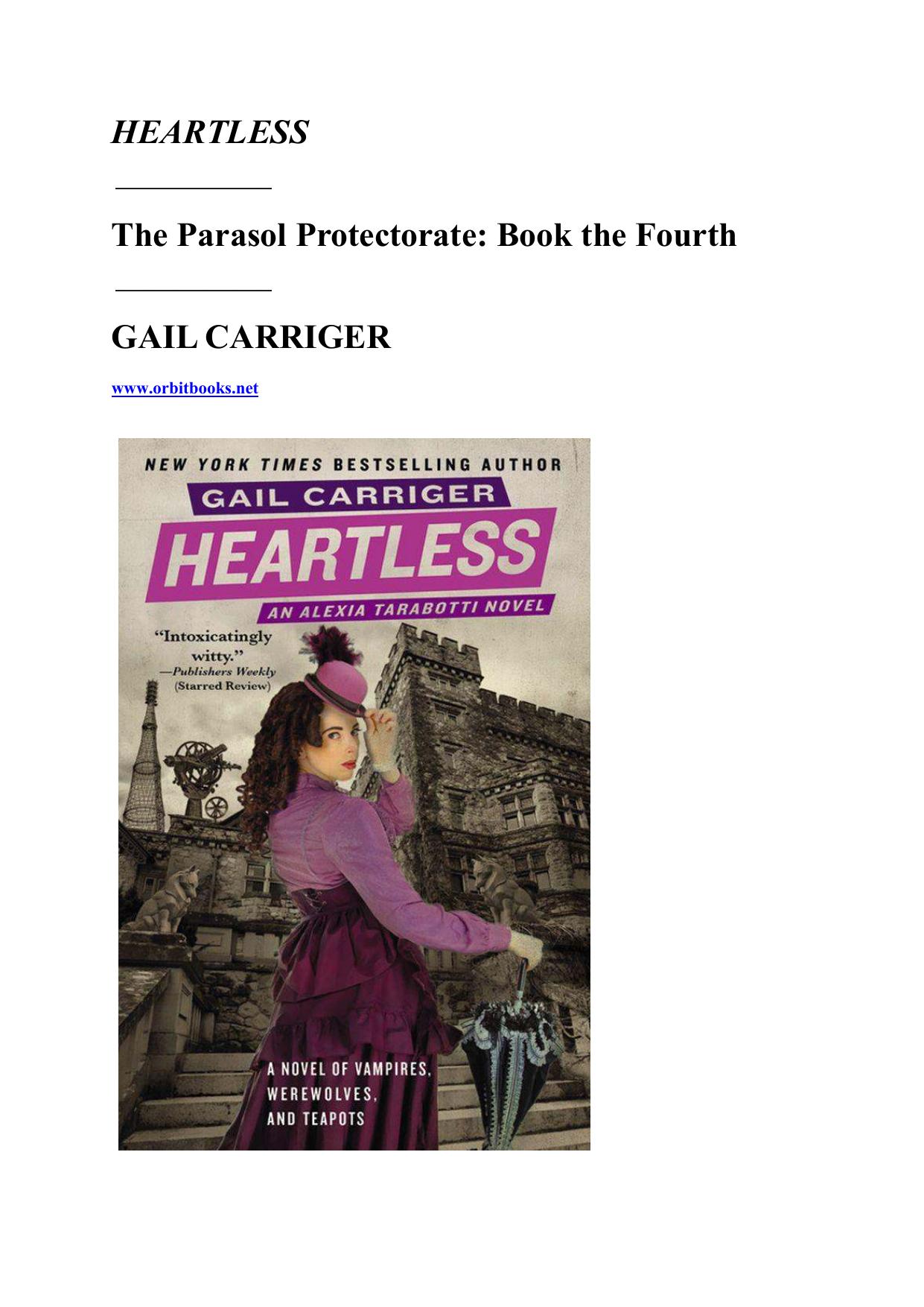 Heartless by Gail Carriger